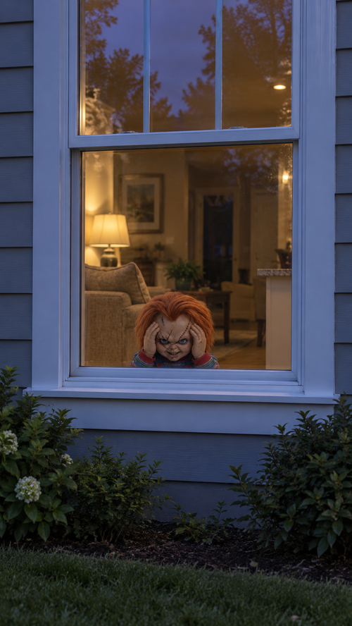 Scare Stare - Window Peeper